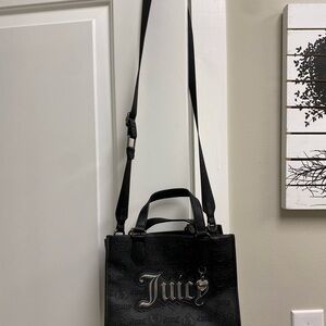 Juicy Couture Black Logo Tote